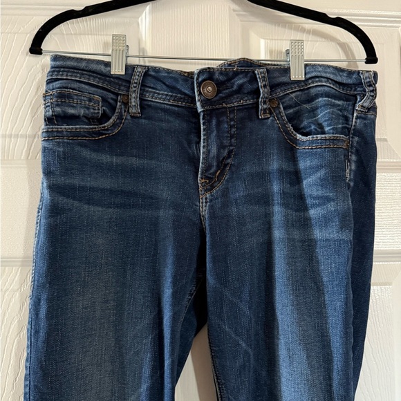 Silver Jeans Women's Dark Blue Boot Cut Jeans - Picture 4 of 11